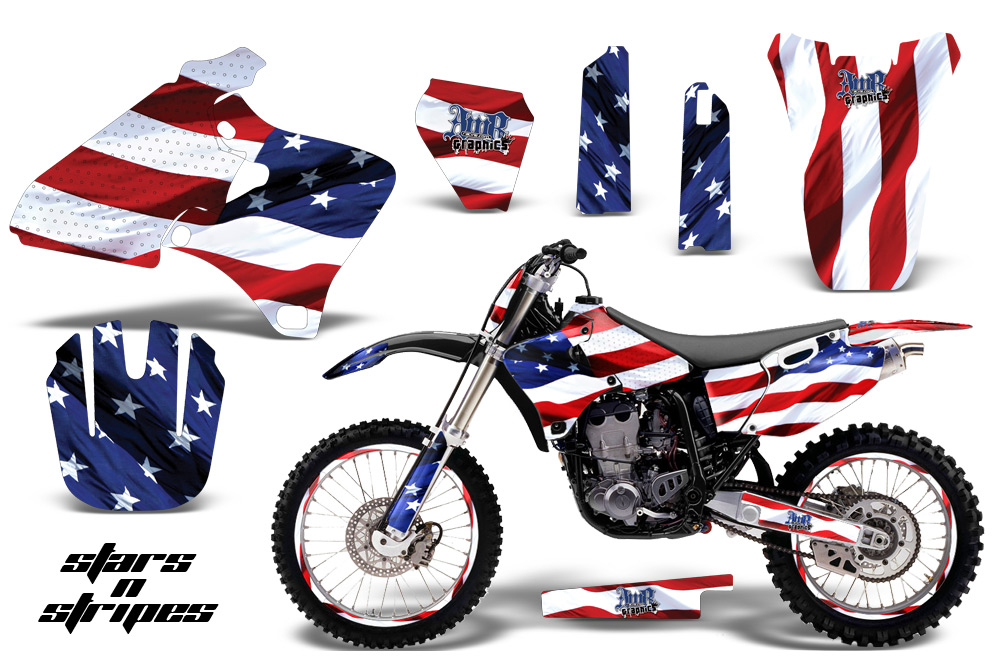 Yamaha YZ426F Graphics Kit StarsnStripes